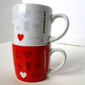 2 Starbucks coffee/tea cups